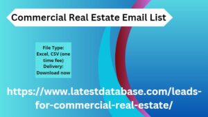 Commercial Real Estate Email List