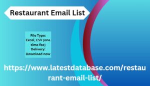Restaurant Email List