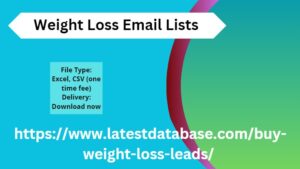Weight Loss Email Lists